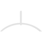 Ekena Millwork Archdale Architectural Grade PVC Gable Bracket, 108"W x 54"H x 4"D x 4"F, 12/12 Pitch GBP108X54X0404ARC00 - alternate 4
